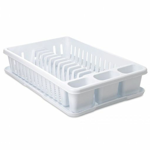 ESCURREPLATOS PLASTICO BLANCO TATAY