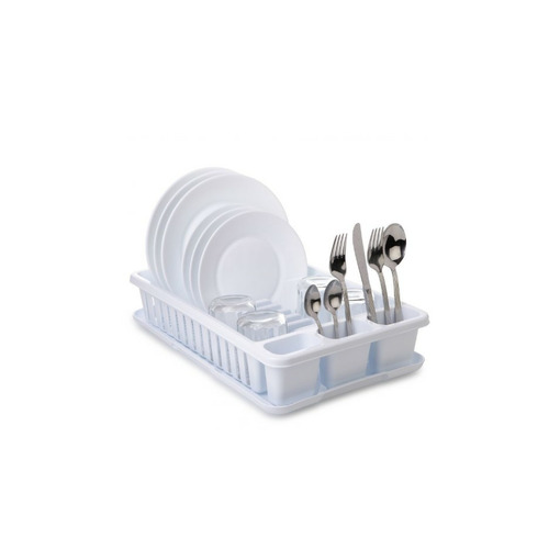 ESCURREPLATOS PLASTICO BLANCO TATAY