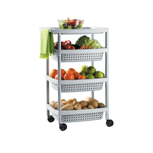 CARRITO VERDULERO-4 BLANCO 7738201 TATAY