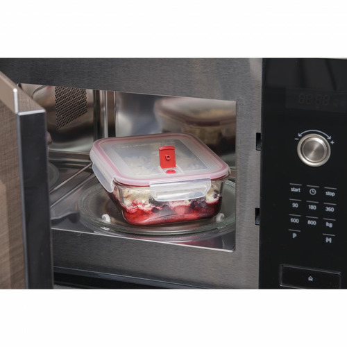 TAPER HERMETICO RECTANGULAR CRISTAL 0,37L TATAY