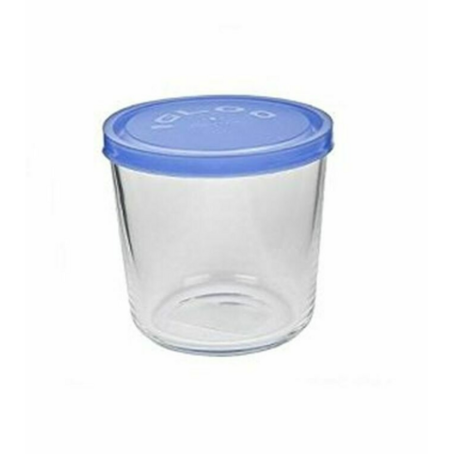 FIAMBRERA REDONDA AZUL 12CM 800ML IGLOO