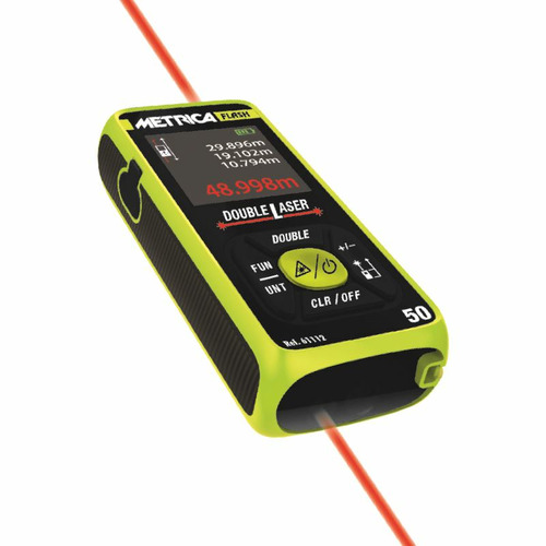 MEDIDOR LASER METRICA 61114 50M