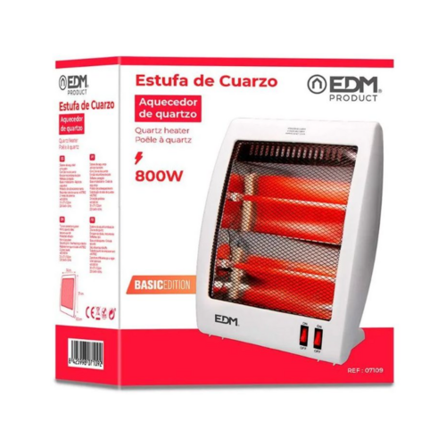 ESTUFA DE CUARZO 800W EDM