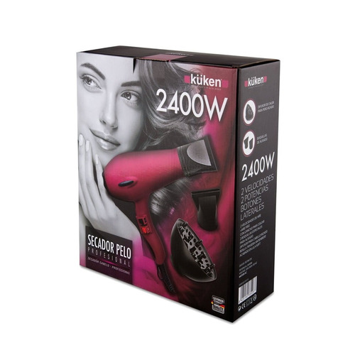 SECADOR PELO PROFESIONAL 2400W LILA 33526 KÜKEN