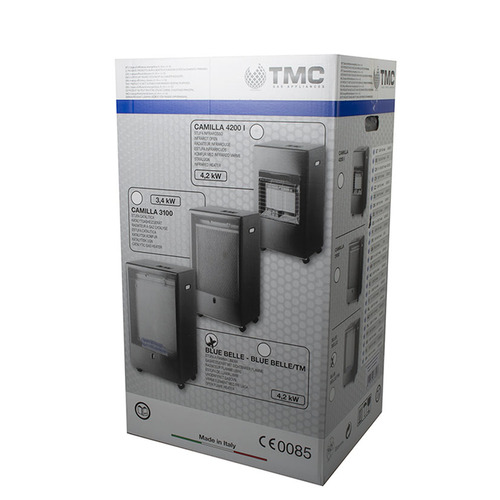 ESTUFA GAS LLAMA AZUL BLUE BELL TMC