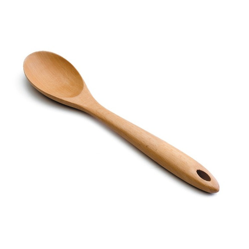 CUCHARA LISA MADERA HAYA BRUN LACOR