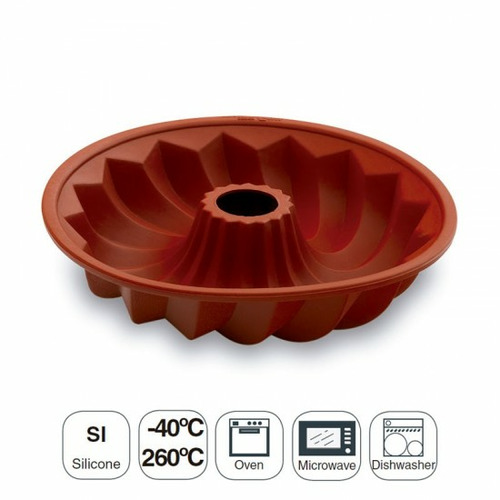 MOLDE SILICONA REDONDO BAJO 24CM SAVARIN 66734 LACOR