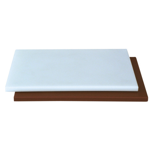 TABLA DE COCINA DE FIBRA MARRON 50X30 FLORES CORTES