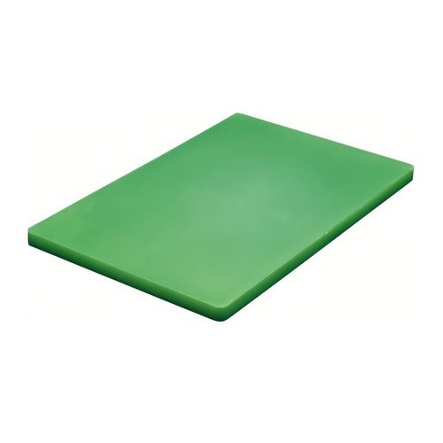 TABLA DE COCINA DE FIBRA VERDE 40X30 FLORES CORTES