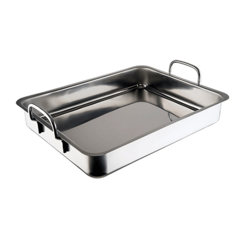 Añadir a la cesta FUENTE DE HORNO INOX CON ASAS 52,5X42,2X8 CM INOXIBAR FUENTE DE HORNO INOX CON ASAS 52,5X42,2X8 CM INOXIBAR