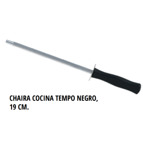 CHAIRA COCINA TEMPO NEGRO 230MM