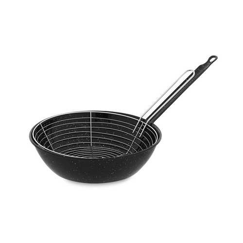 SARTEN FREIDORA ESMALTADA CON CESTILLO 28CM VAELLO