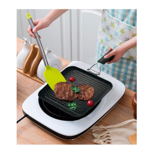 GRILL ASADOR CON ASA PLEGABLE 27CM PIEDRA LIFESTYLE