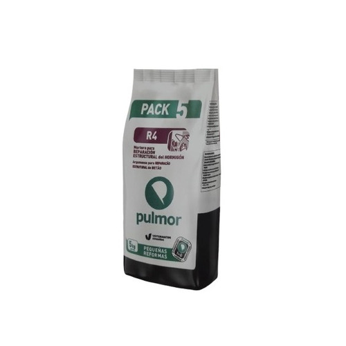 Añadir a la cesta PULMOR MORTERO REPARACION ESTRUCTURAL HORMIGON R4 5KG PULMOR MORTERO REPARACION ESTRUCTURAL HORMIGON R4 5KG