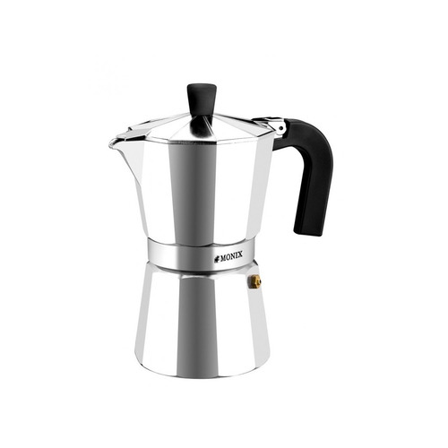 CAFETERA ALUMINIO 3 TAZAS MONIX