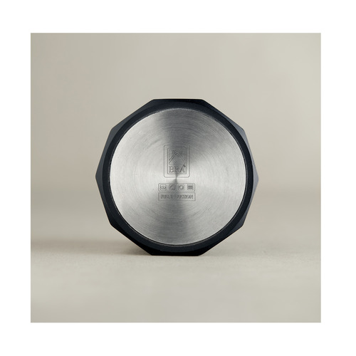 CAFETERA MARKET ALUMINIO NEGRO 6 TAZAS BRA