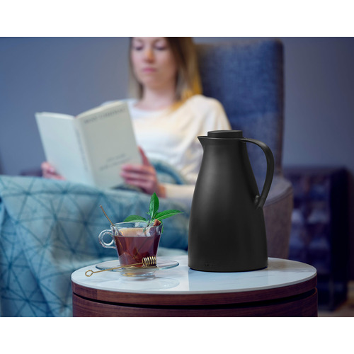 JARRA TERMO HARMONIC NEGRO 1L LEIFHEIT