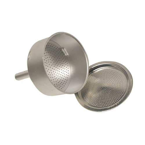 FILTRO Y EMBUDO ALUMINIO CAFETERA 6 TAZAS TECNHOGAR