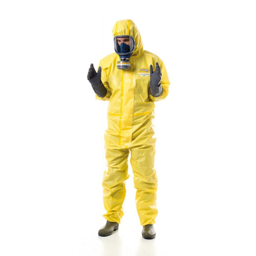 BUZO DESECHABLE AMARILLO TALLA XL STEELGEN