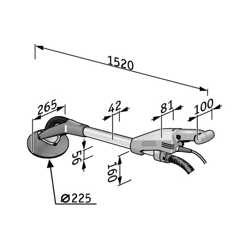 LIJADORA PARED Y TECHO JIRAFA GE 5 FLEX