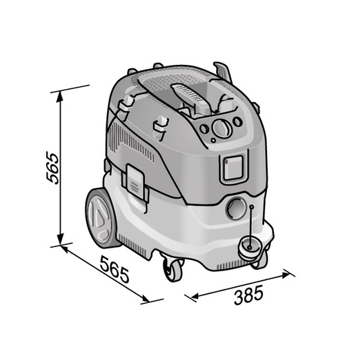 ASPIRADORA DE SEGURIDAD VCE 33 M AC-SET 30L FLEX