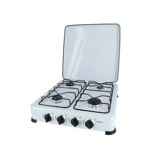 COCINA DE GAS ESMALTADA 4 FUEGOS YREGAS