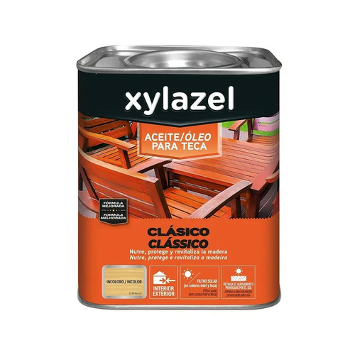 ACEITE CLASICO TECA INCOLORO 750ml  XYLAZEL