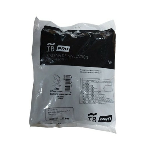 BASE NIVELACIÓN UNILEVEL 0,5MM 250UD