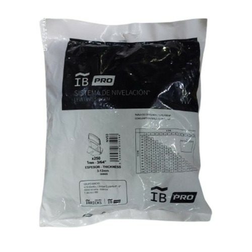 BASE NIVELACIÓN UNILEVEL 1MM 250UD