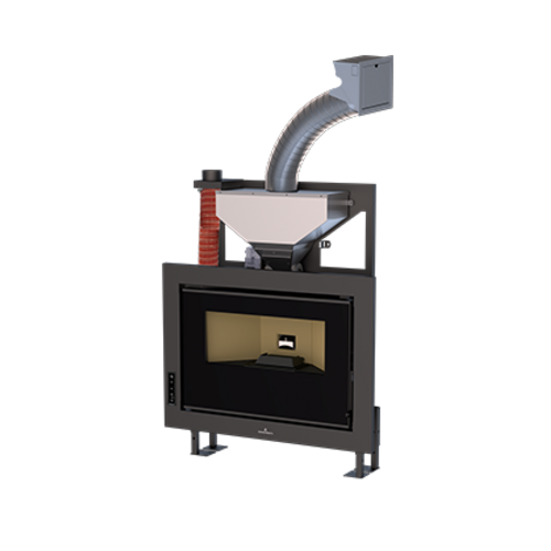 BRUNO SLIM INSERTABLE PELLET 8,4 KW BRONPI