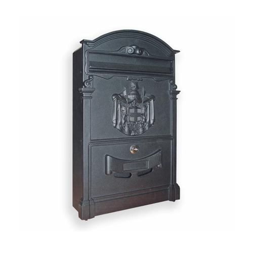 BUZON IMPERIAL ALUMINIO NEGRO EXTERIOR BTV