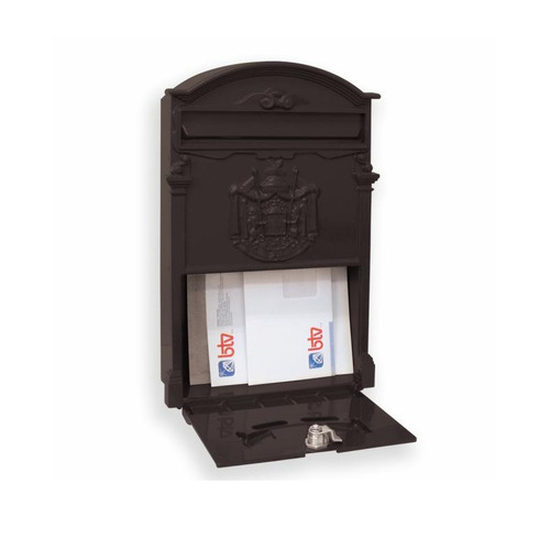 BUZON IMPERIAL ALUMINIO NEGRO EXTERIOR BTV