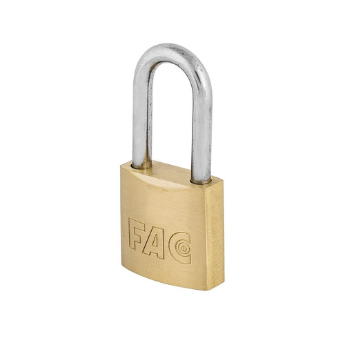 CANDADO LATON ARCO LARGO 30mm FAC