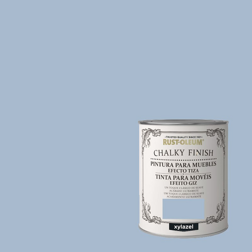 CHALKY FINISH PINTURA EFECTO TIZA AZUL CIELO 750ML BRUGUER