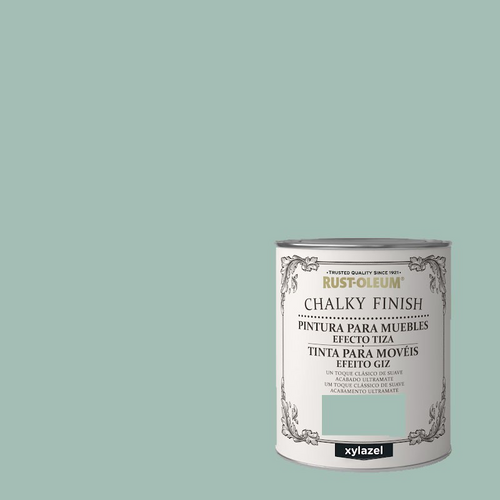CHALKY FINISH PINTURA EFECTO TIZA AZUL PASTEL 750ML BRUGUER