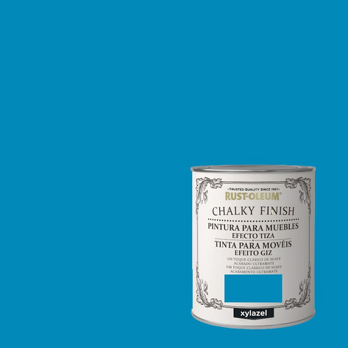 CHALKY FINISH PINTURA EFECTO TIZA AZUL PROFUNDO 750ML BRUGUER