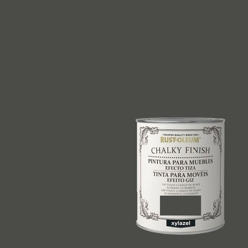CHALKY FINISH PINTURA EFECTO TIZA GRAFITO 750ML BRUGUER