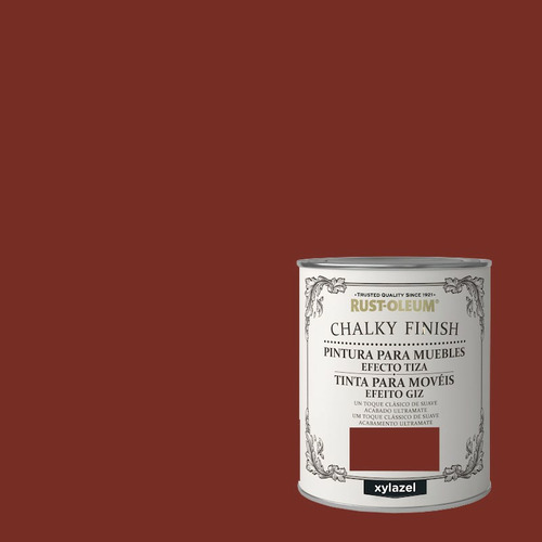 CHALKY FINISH PINTURA EFECTO TIZA TEJA 750ML BRUGUER