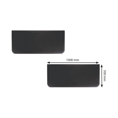 CHAPA DECORATIVA PARA SUELO FRONTAL 100X50X1,5 BRONPI