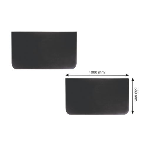 CHAPA DECORATIVA PARA SUELO FRONTAL 100X68X1,5 BRONPI