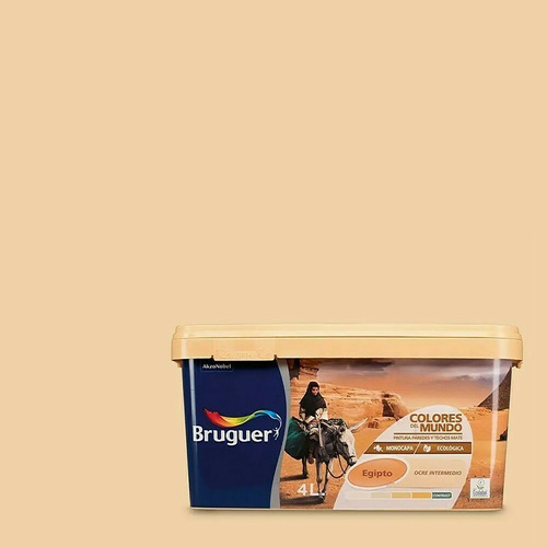 COLORES DEL MUNDO EGIPTO OCRE INTERMEDIO 4L BRUGUER
