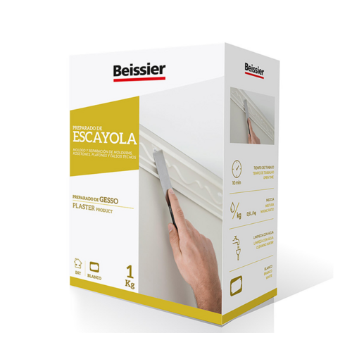 ESCAYOLA PARA MOLDURAS 1KG BEISSIER