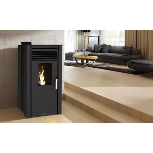 EVA ESTUFA PELLET NEGRA 13 KW BRONPI