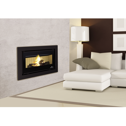 FLORIDA PANORAMICO VISION INSERTABLE LEÑA 15KW BRONPI