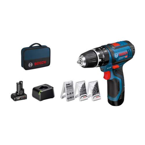TALADRO PERCUSION GSB 12V-15 PROFESIONAL BOSCH