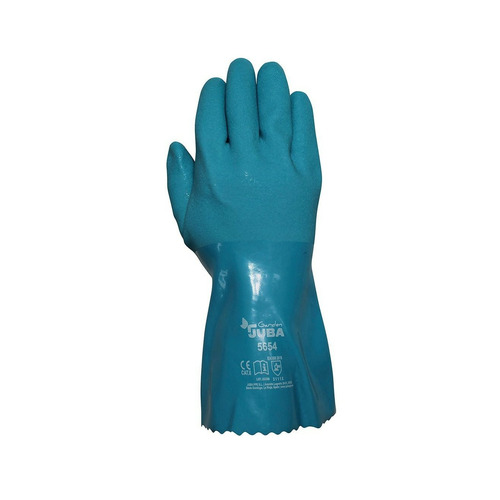 GUANTE RIEGO JARDIN PVC AZUL T-9 5654 JUBA
