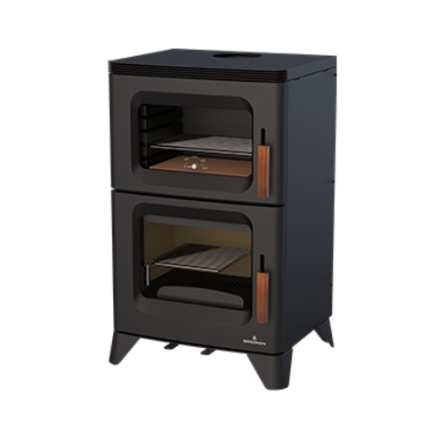 HILTON ESTUFA LEÑA CON HORNO 14KW BRONPI