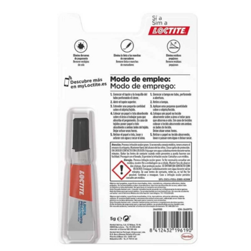 LOCTITE LIMPIA PEGAMENTO 5G HENKEL