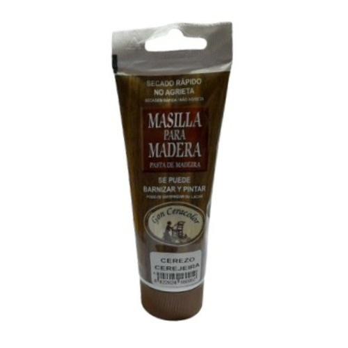 MASILLA PARA MADERA AL DISOLVENTE CEREZO 120GR GON CERACOLOR