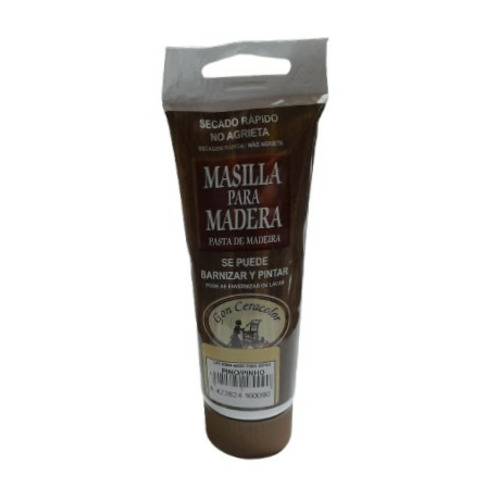 MASILLA PARA MADERA AL DISOLVENTE PINO 120GR GON CERACOLOR